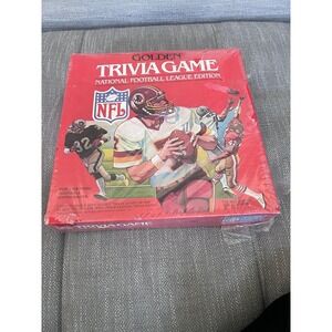 Vintage Golden Trivia Game National Football League Edition  - 1984 - New In Box